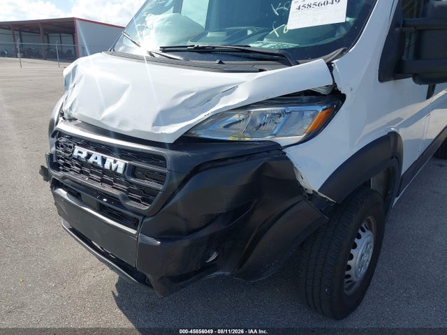 2025 Ram Promaster 2500 Tradesman High Roof 159 Wb W/pass Seat მანქანა იყიდება აუქციონზე, vin: 3C6LRVDG9SE520299, აუქციონის ნომერი: 45856049