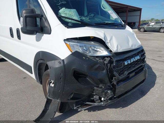 2025 Ram Promaster 2500 Tradesman High Roof 159 Wb W/pass Seat მანქანა იყიდება აუქციონზე, vin: 3C6LRVDG9SE520299, აუქციონის ნომერი: 45856049