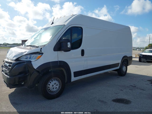 2025 Ram Promaster 2500 Tradesman High Roof 159 Wb W/pass Seat მანქანა იყიდება აუქციონზე, vin: 3C6LRVDG9SE520299, აუქციონის ნომერი: 45856049