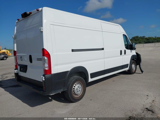 2025 Ram Promaster 2500 Tradesman High Roof 159 Wb W/pass Seat მანქანა იყიდება აუქციონზე, vin: 3C6LRVDG9SE520299, აუქციონის ნომერი: 45856049