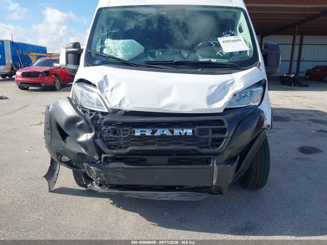 2025 Ram Promaster 2500 Tradesman High Roof 159 Wb W/pass Seat მანქანა იყიდება აუქციონზე, vin: 3C6LRVDG9SE520299, აუქციონის ნომერი: 45856049