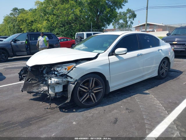 2016 Honda Accord Sport მანქანა იყიდება აუქციონზე, vin: 1HGCR2F50GA210122, აუქციონის ნომერი: 45856051