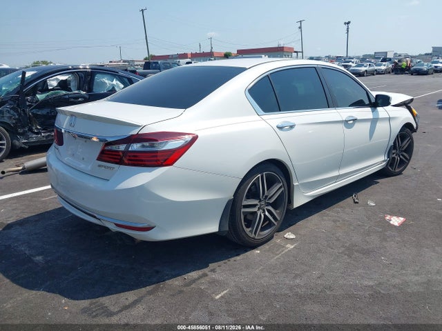 2016 Honda Accord Sport მანქანა იყიდება აუქციონზე, vin: 1HGCR2F50GA210122, აუქციონის ნომერი: 45856051