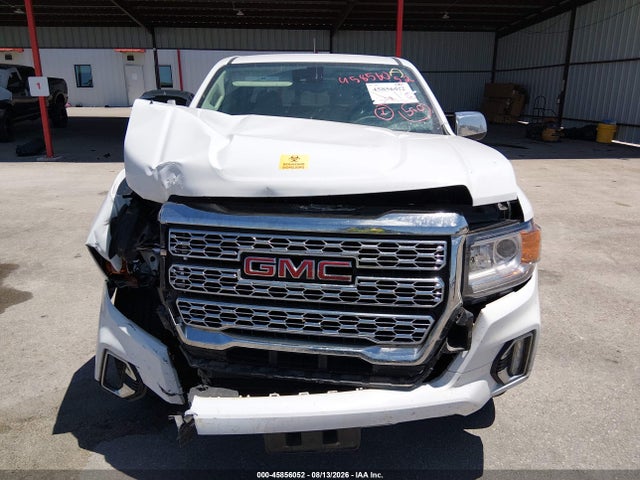 2022 Gmc Canyon მანქანა იყიდება აუქციონზე, vin: 1GTG6EEN4N1115491, აუქციონის ნომერი: 45856052