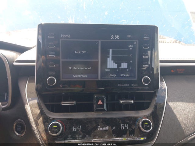 45856065 :رقم المزاد ، JTNK4RBE8K3063595 vin ، 2019 Toyota Corolla Xse مزاد بيع