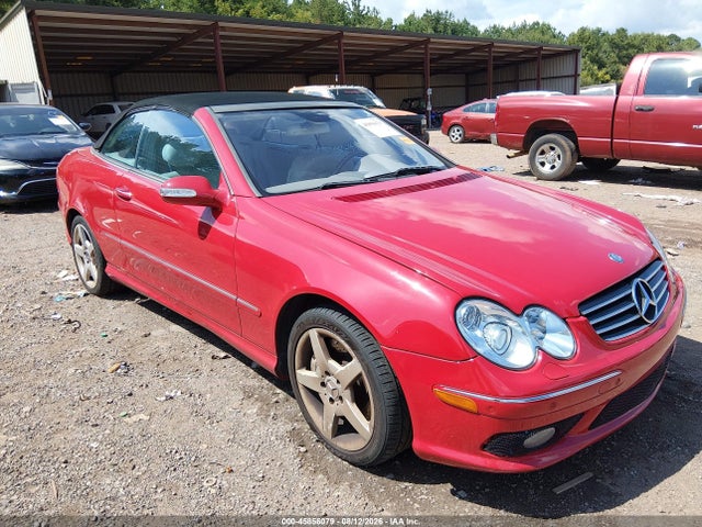 2005 Mercedes-benz Clk 500 მანქანა იყიდება აუქციონზე, vin: WDBTK75G95T052852, აუქციონის ნომერი: 45856079