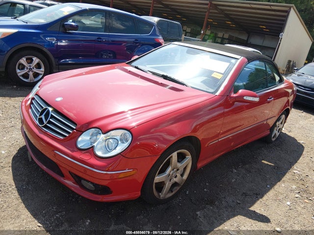 2005 Mercedes-benz Clk 500 მანქანა იყიდება აუქციონზე, vin: WDBTK75G95T052852, აუქციონის ნომერი: 45856079