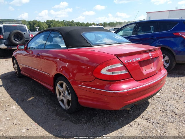 2005 Mercedes-benz Clk 500 მანქანა იყიდება აუქციონზე, vin: WDBTK75G95T052852, აუქციონის ნომერი: 45856079