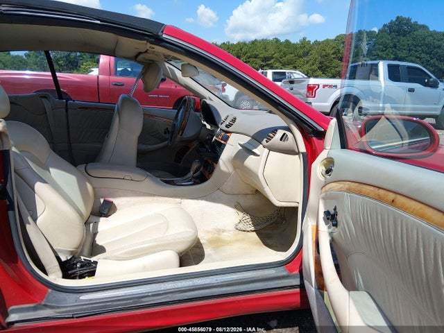 2005 Mercedes-benz Clk 500 მანქანა იყიდება აუქციონზე, vin: WDBTK75G95T052852, აუქციონის ნომერი: 45856079