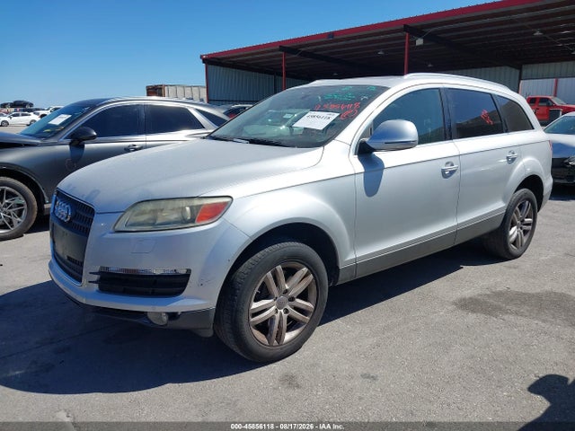 2008 Audi Q7 3.6 Premium მანქანა იყიდება აუქციონზე, vin: WA1BY74LX8D059683, აუქციონის ნომერი: 45856118