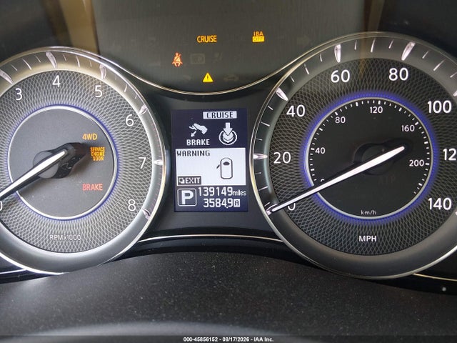45856152 :رقم المزاد ، JN8AZ2NE7D9040804 vin ، 2013 Infiniti Qx56 مزاد بيع