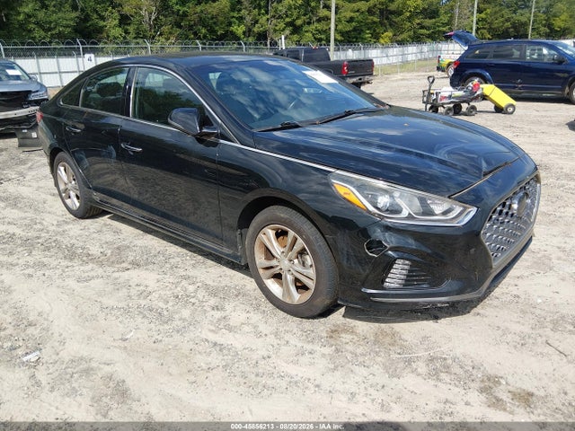 2018 Hyundai Sonata Sport მანქანა იყიდება აუქციონზე, vin: 5NPE34AF6JH656487, აუქციონის ნომერი: 45856213