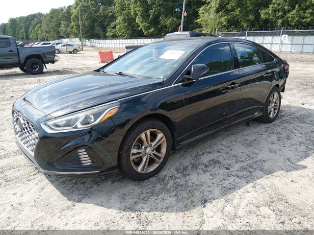2018 Hyundai Sonata Sport მანქანა იყიდება აუქციონზე, vin: 5NPE34AF6JH656487, აუქციონის ნომერი: 45856213