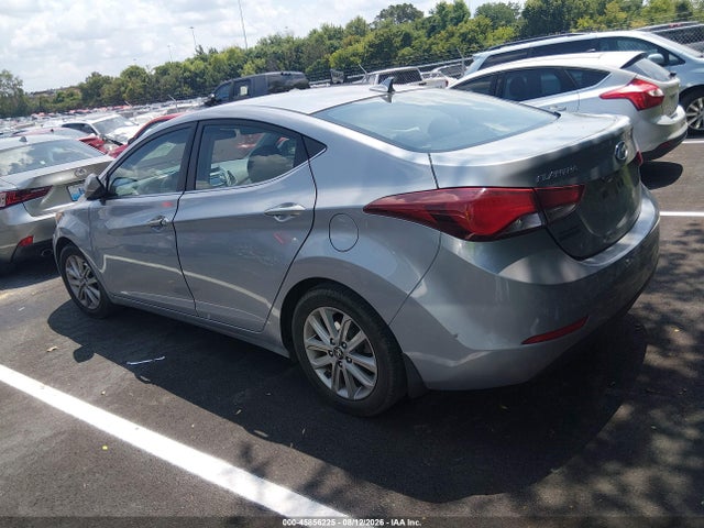 2015 Hyundai Elantra Se მანქანა იყიდება აუქციონზე, vin: 5NPDH4AE2FH610652, აუქციონის ნომერი: 45856225