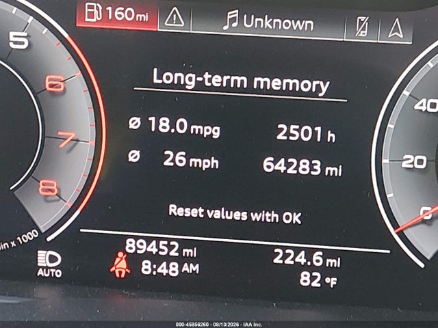 Продаж на аукціоні авто 2020 Audi Q8 Premium 55 Tfsi Quattro Tiptronic, vin: WA1AVAF12LD025033, номер лоту: 45856260