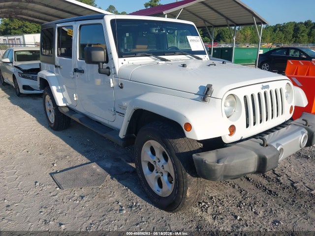 2013 Jeep Wrangler Unlimited Sahara მანქანა იყიდება აუქციონზე, vin: 1C4BJWEG1DL530612, აუქციონის ნომერი: 45856263