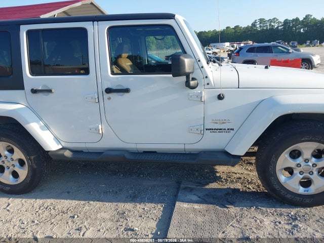 2013 Jeep Wrangler Unlimited Sahara მანქანა იყიდება აუქციონზე, vin: 1C4BJWEG1DL530612, აუქციონის ნომერი: 45856263