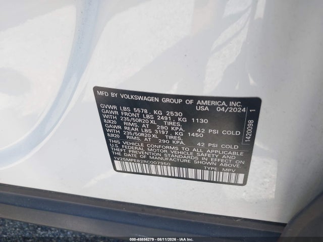 Volkswagen Id.4 S 2024 1V25MPE82RC007950 Image 9