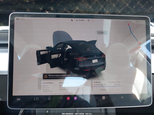 2024 Tesla Model Y Long Range Dual Motor All-wheel Drive მანქანა იყიდება აუქციონზე, vin: 7SAYGDEE3RF199816, აუქციონის ნომერი: 45856323
