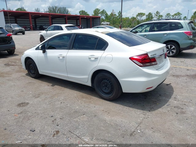 Aukcja sprzedaży 2014 Honda Civic Lx, vin: 19XFB2F59EE029417, numer aukcji: 45856364