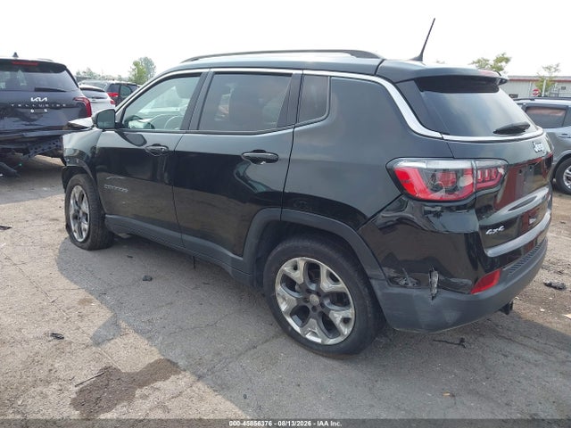 Продаж на аукціоні авто 2018 Jeep Compass Limited 4x4, vin: 3C4NJDCB7JT245602, номер лоту: 45856376