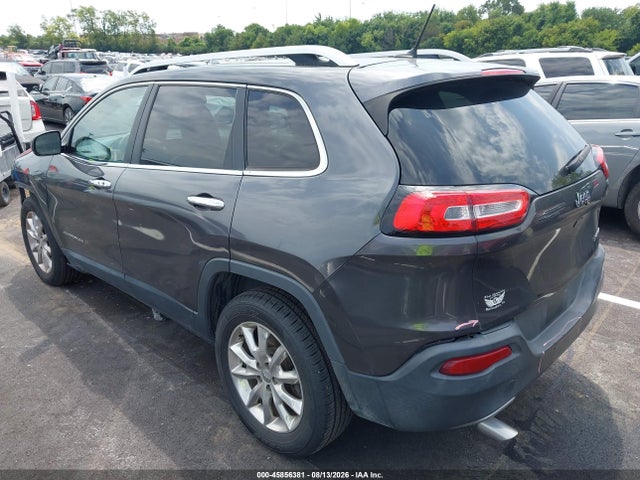2014 Jeep Cherokee Limited მანქანა იყიდება აუქციონზე, vin: 1C4PJLDSXEW301629, აუქციონის ნომერი: 45856381