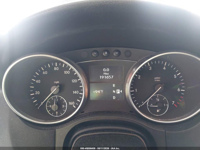 2009 Mercedes-benz Ml 350 4matic მანქანა იყიდება აუქციონზე, vin: 4JGBB86E09A473792, აუქციონის ნომერი: 45856409