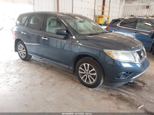 2014 Nissan Pathfinder S მანქანა იყიდება აუქციონზე, vin: 5N1AR2MM9EC612654, აუქციონის ნომერი: 45856440