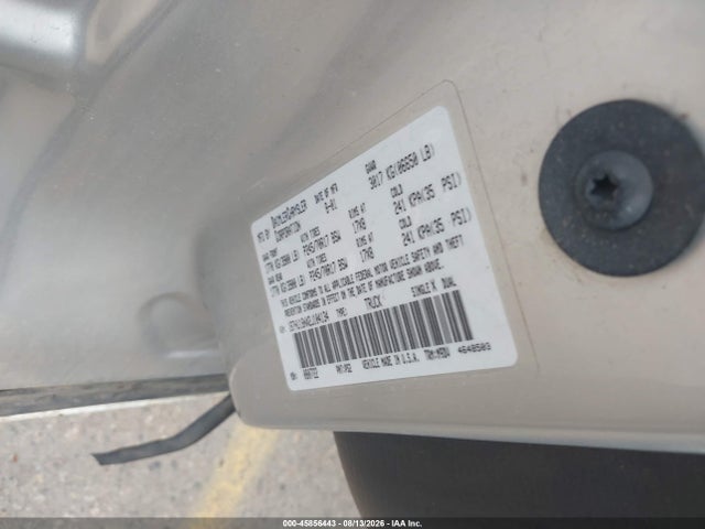 45856443 :رقم المزاد ، 1B7HU18NX2J104134 vin ، 2002 Dodge Ram 1500 St مزاد بيع