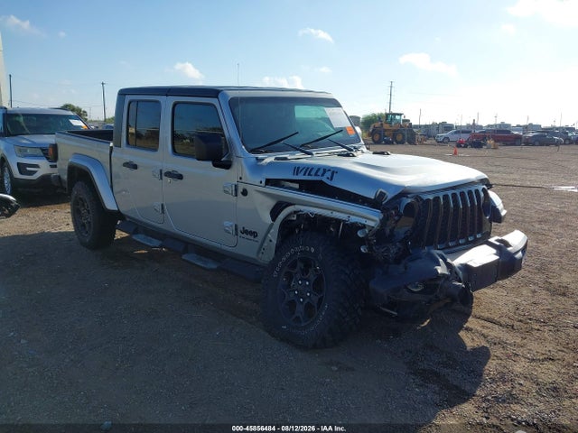 2023 Jeep Gladiator Willys 4x4 მანქანა იყიდება აუქციონზე, vin: 1C6HJTAG5PL568564, აუქციონის ნომერი: 45856484