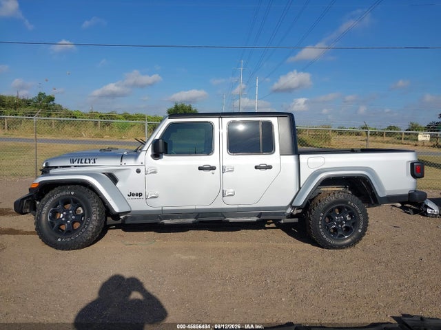 2023 Jeep Gladiator Willys 4x4 მანქანა იყიდება აუქციონზე, vin: 1C6HJTAG5PL568564, აუქციონის ნომერი: 45856484