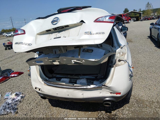 45856486 :رقم المزاد ، JN8AZ1MW4BW176214 vin ، 2011 Nissan Murano Sl مزاد بيع