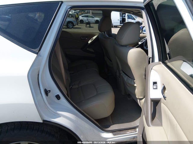 45856486 :رقم المزاد ، JN8AZ1MW4BW176214 vin ، 2011 Nissan Murano Sl مزاد بيع