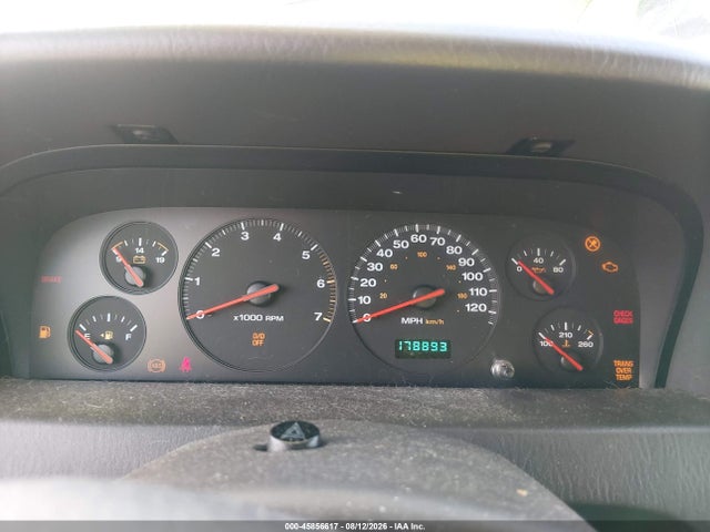 Aukcja sprzedaży 2000 Jeep Grand Cherokee Limited, vin: 1J4GW58S7YC124724, numer aukcji: 45856617