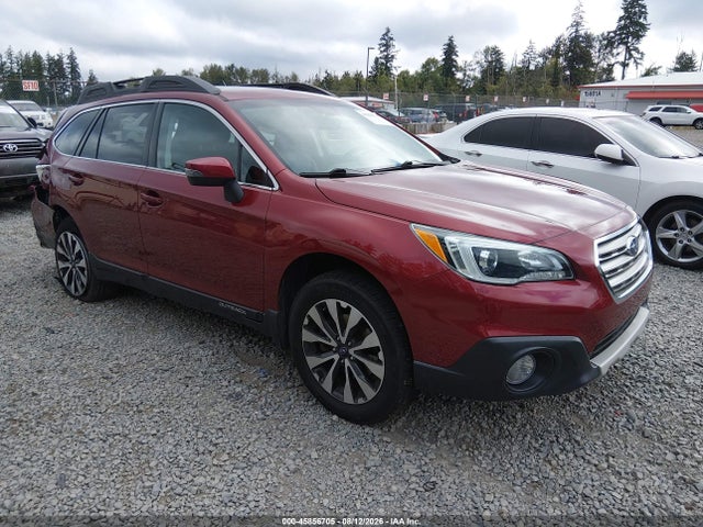 2016 Subaru Outback 2.5i Limited მანქანა იყიდება აუქციონზე, vin: 4S4BSANC2G3336393, აუქციონის ნომერი: 45856705