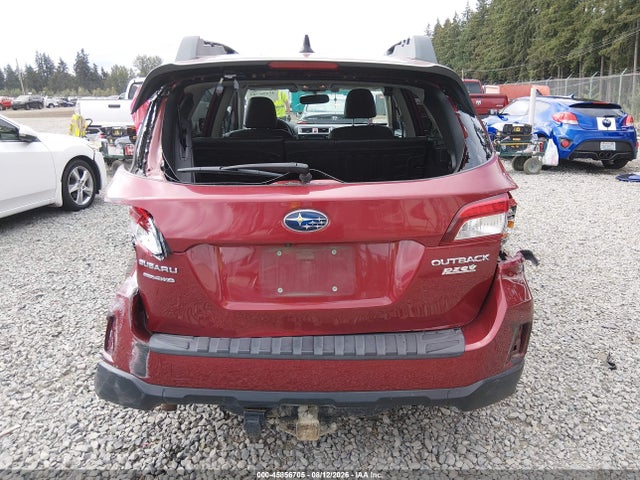 2016 Subaru Outback 2.5i Limited მანქანა იყიდება აუქციონზე, vin: 4S4BSANC2G3336393, აუქციონის ნომერი: 45856705