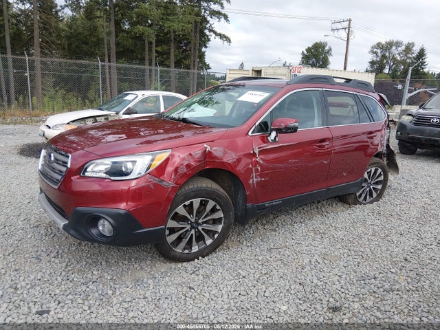2016 Subaru Outback 2.5i Limited მანქანა იყიდება აუქციონზე, vin: 4S4BSANC2G3336393, აუქციონის ნომერი: 45856705