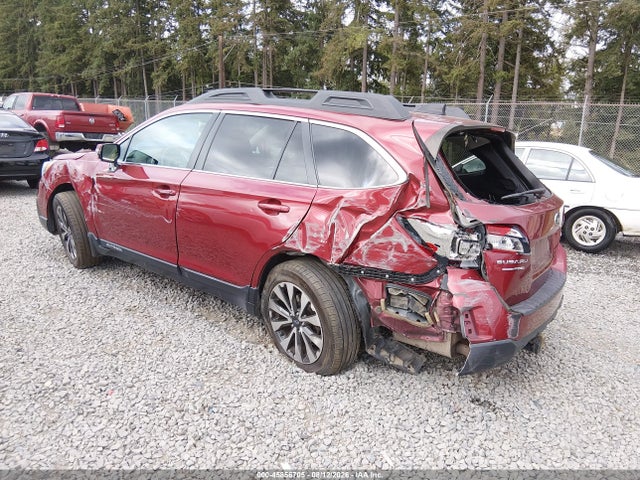 2016 Subaru Outback 2.5i Limited მანქანა იყიდება აუქციონზე, vin: 4S4BSANC2G3336393, აუქციონის ნომერი: 45856705