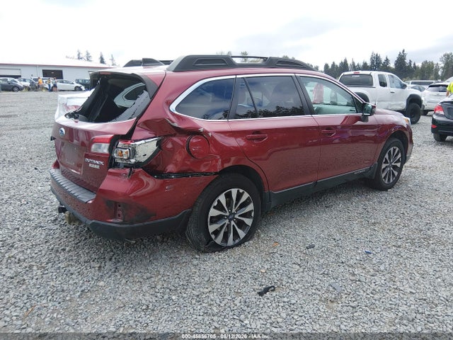 2016 Subaru Outback 2.5i Limited მანქანა იყიდება აუქციონზე, vin: 4S4BSANC2G3336393, აუქციონის ნომერი: 45856705
