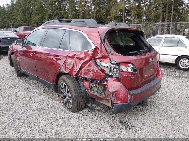 2016 Subaru Outback 2.5i Limited მანქანა იყიდება აუქციონზე, vin: 4S4BSANC2G3336393, აუქციონის ნომერი: 45856705