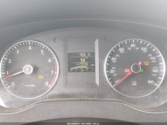 45856753 :رقم المزاد ، 3VWDX7AJ8CM071913 vin ، 2012 Volkswagen Jetta 2.5l Se مزاد بيع
