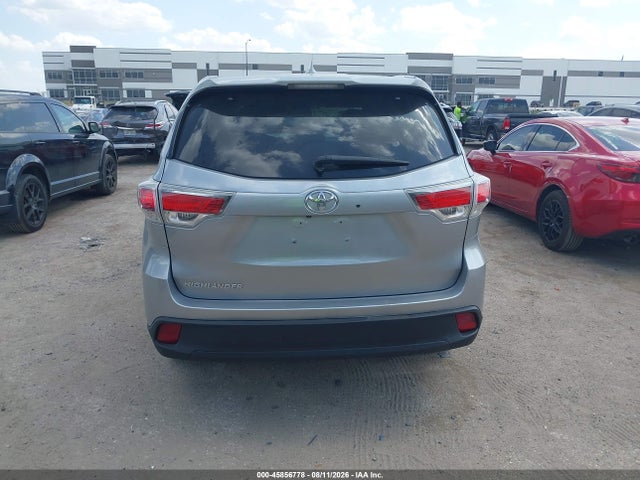 45856778 :رقم المزاد ، 5TDKKRFHXGS507340 vin ، 2016 Toyota Highlander Xle V6 مزاد بيع
