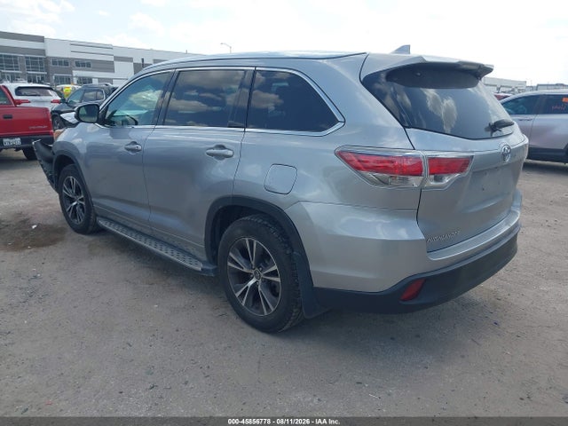 45856778 :رقم المزاد ، 5TDKKRFHXGS507340 vin ، 2016 Toyota Highlander Xle V6 مزاد بيع