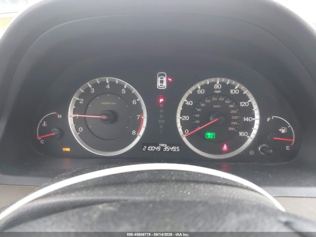 45856779 :رقم المزاد ، 1HGCP26379A186912 vin ، 2009 Honda Accord 2.4 Lx مزاد بيع
