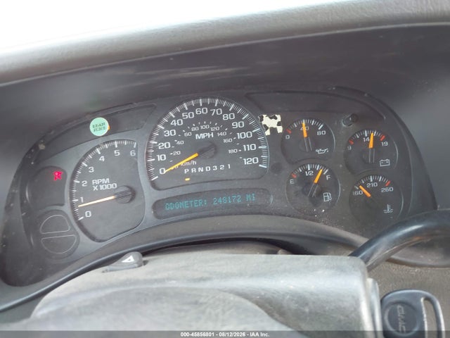 2006 Gmc Sierra 1500 Slt მანქანა იყიდება აუქციონზე, vin: 2GTEK13T161184261, აუქციონის ნომერი: 45856801