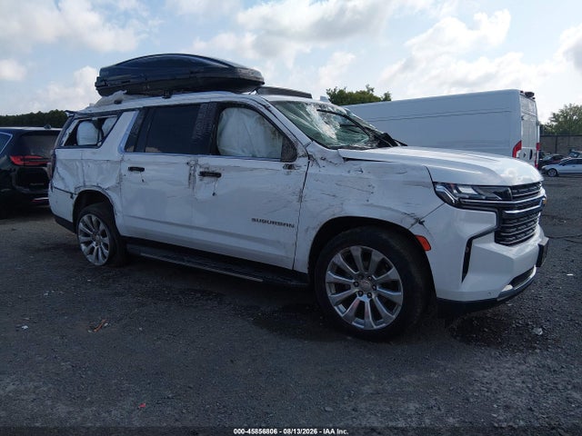 Продаж на аукціоні авто 2021 Chevrolet Suburban 4wd Premier, vin: 1GNSKFKD1MR240110, номер лоту: 45856806