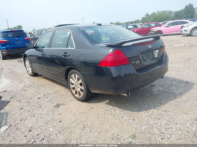 2007 Honda Accord 3.0 Ex მანქანა იყიდება აუქციონზე, vin: 1HGCM66507A106400, აუქციონის ნომერი: 45856851