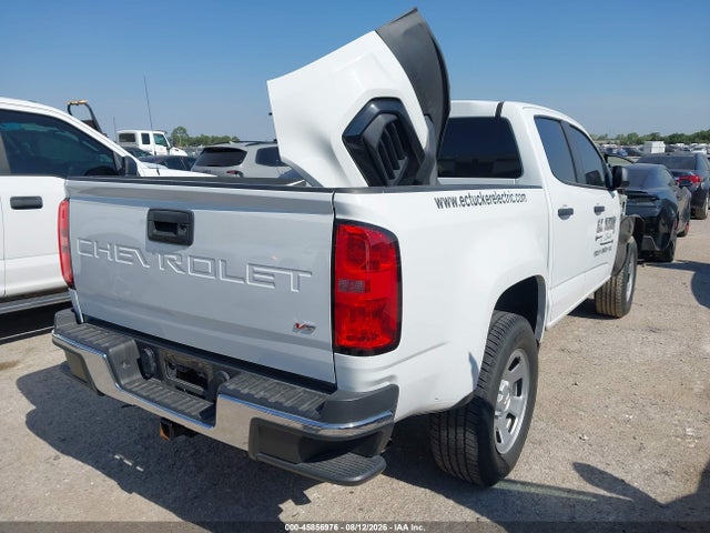 Aukcja sprzedaży 2022 Chevrolet Colorado 2wd  Short Box Wt, vin: 1GCGSBEN2N1169866, numer aukcji: 45856976