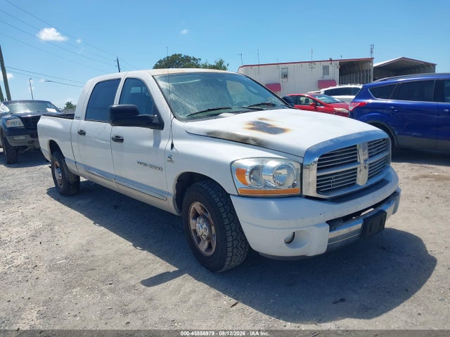 2006 Dodge Ram 2500 Laramie მანქანა იყიდება აუქციონზე, vin: 3D7KR29C36G150928, აუქციონის ნომერი: 45856979