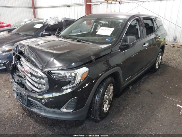 45857011 :رقم المزاد ، 3GKALMEV0JL258762 vin ، 2018 Gmc Terrain Sle مزاد بيع